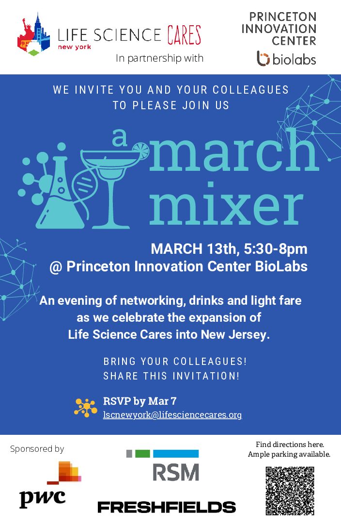 LSC NY March Mixer @ Princeton BioLabs