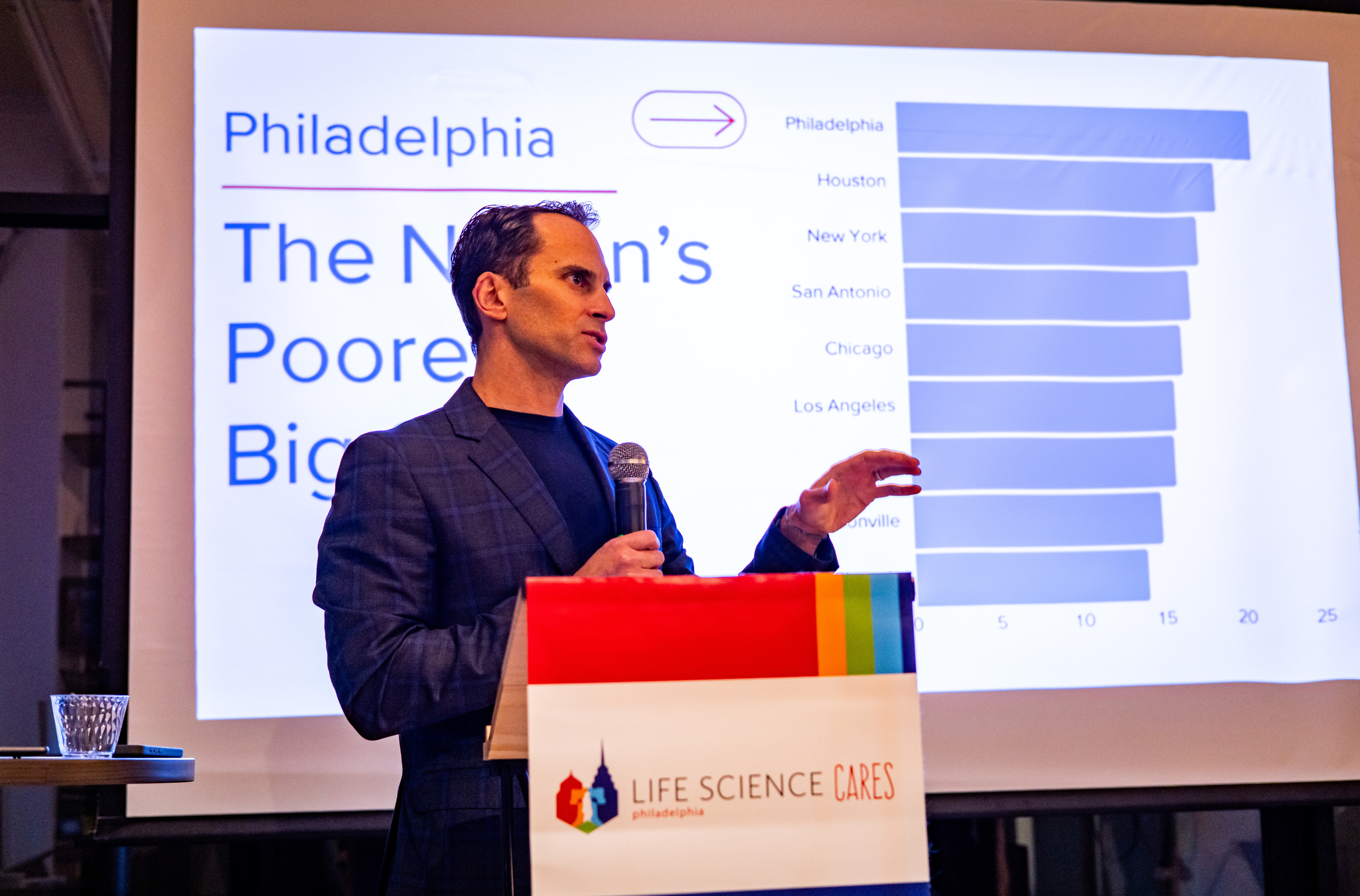 Life Science Cares Philadelphia community gathering