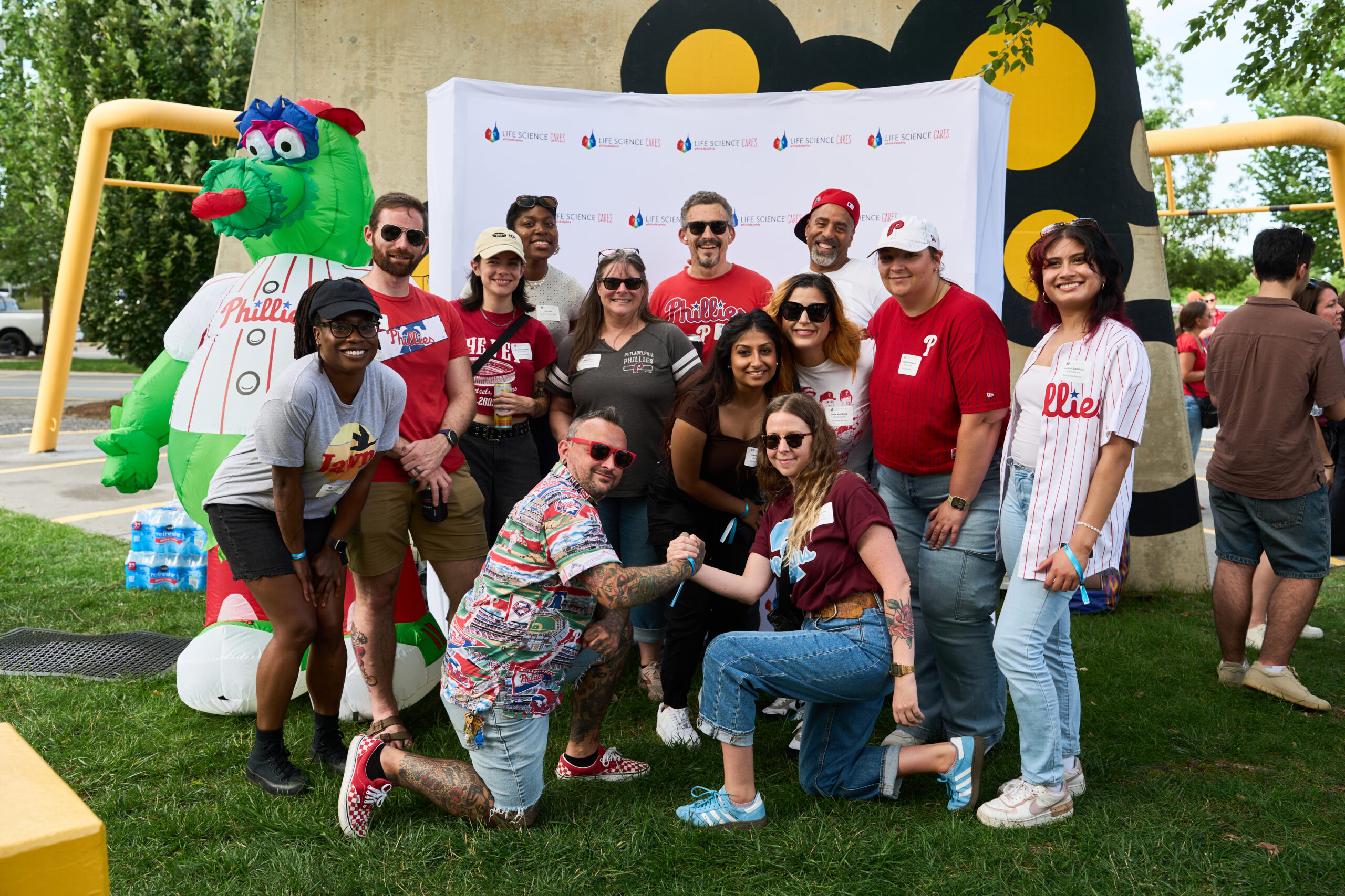 Life sciences team photo at Bases & Breakthroughs 2025