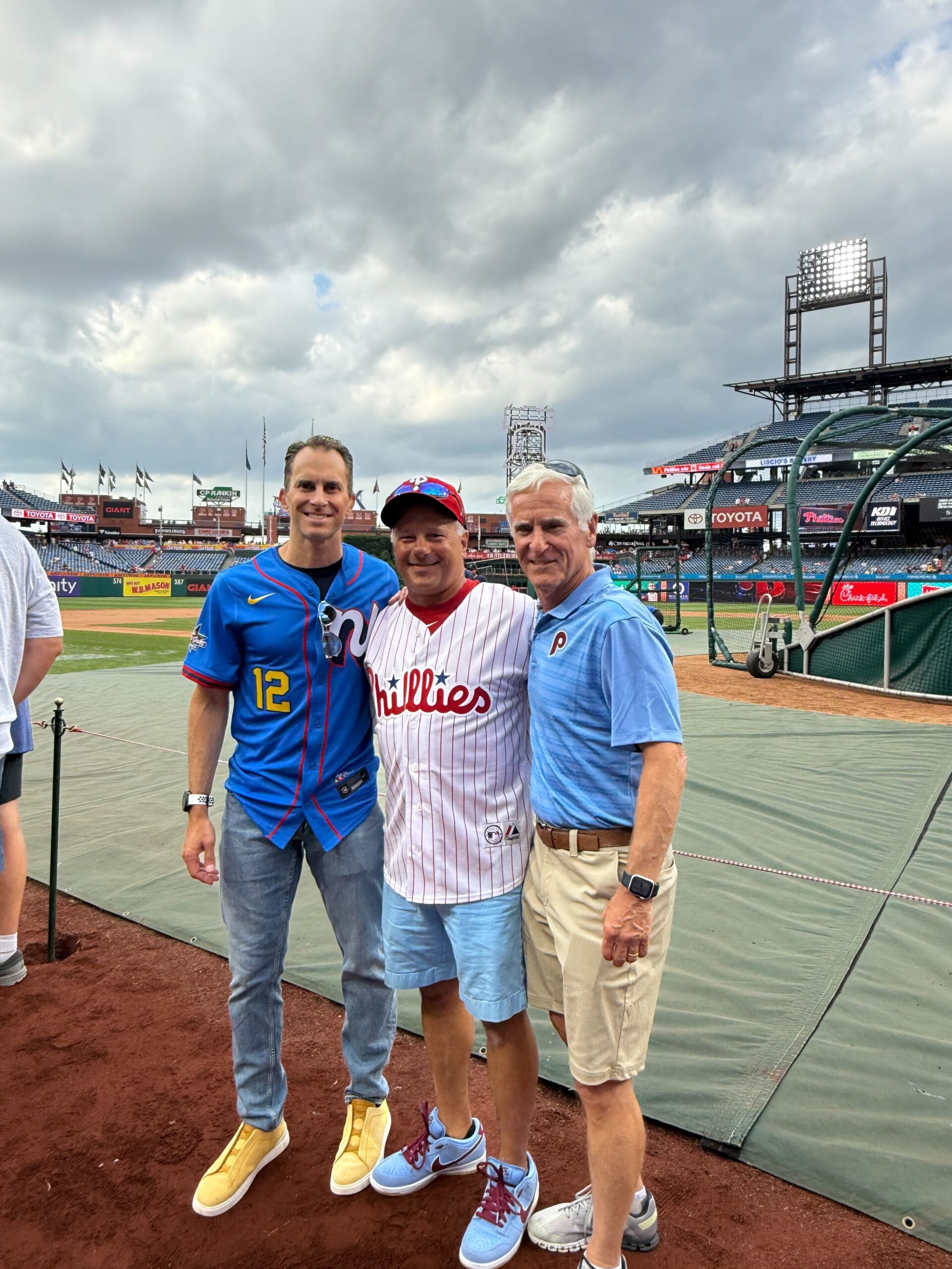 Life Science Cares Philadelphia leaders at an event