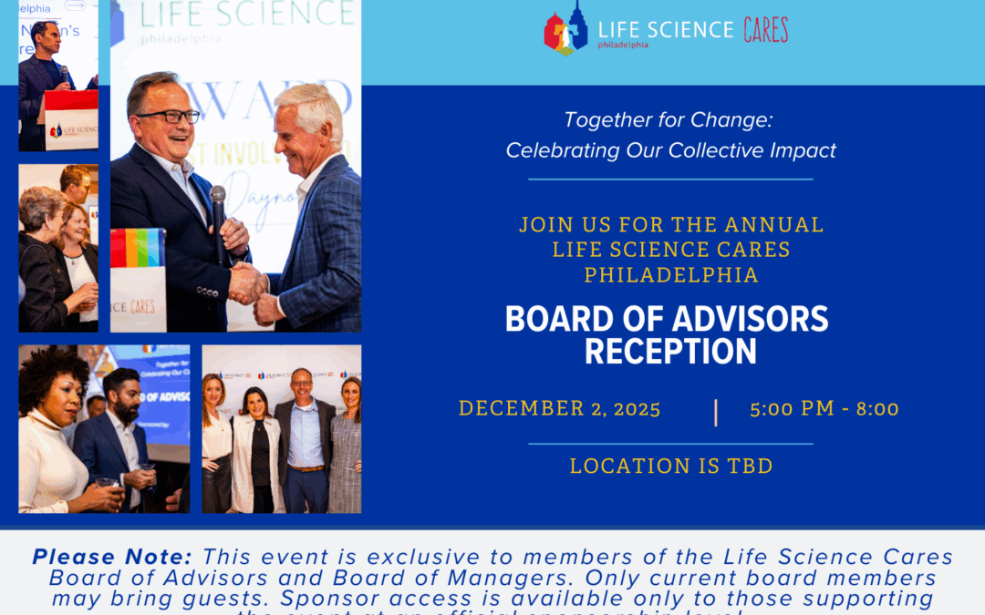 Life Science Cares Philadelphia Board Reception