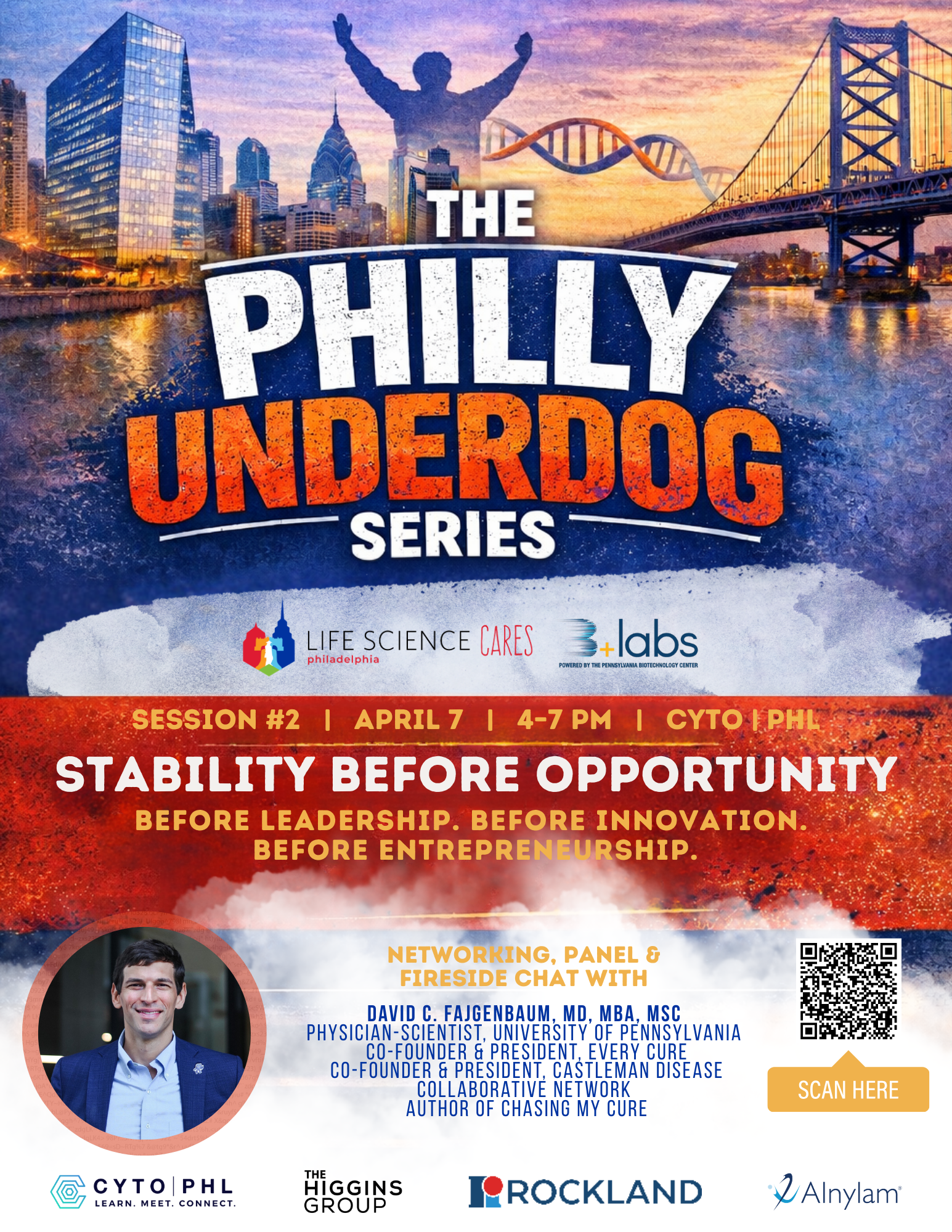 Session 2: Stability Before Opportunity featuring David C. Fajgenbaum