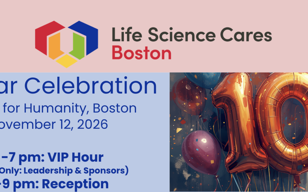 10 Year Celebration: Life Science Cares Boston