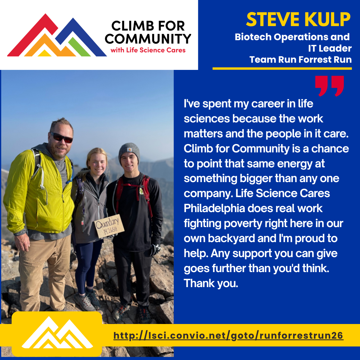 Steve Kulp hiker graphic