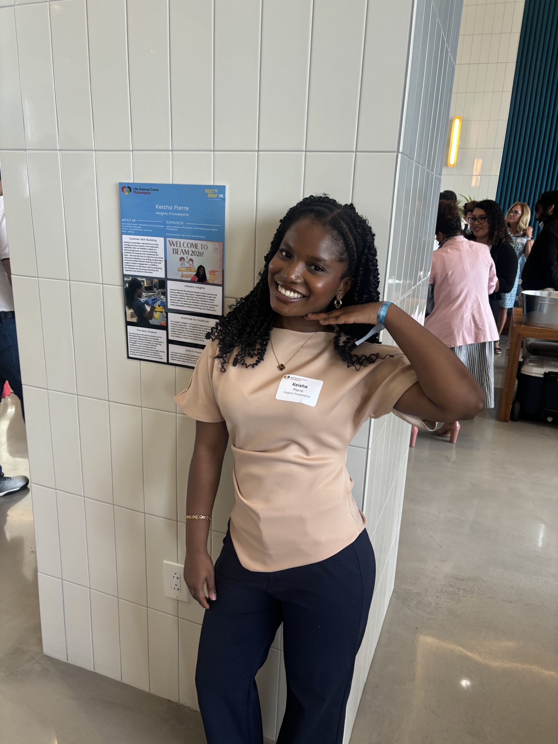Project Onramp intern at the 2026 Showcase