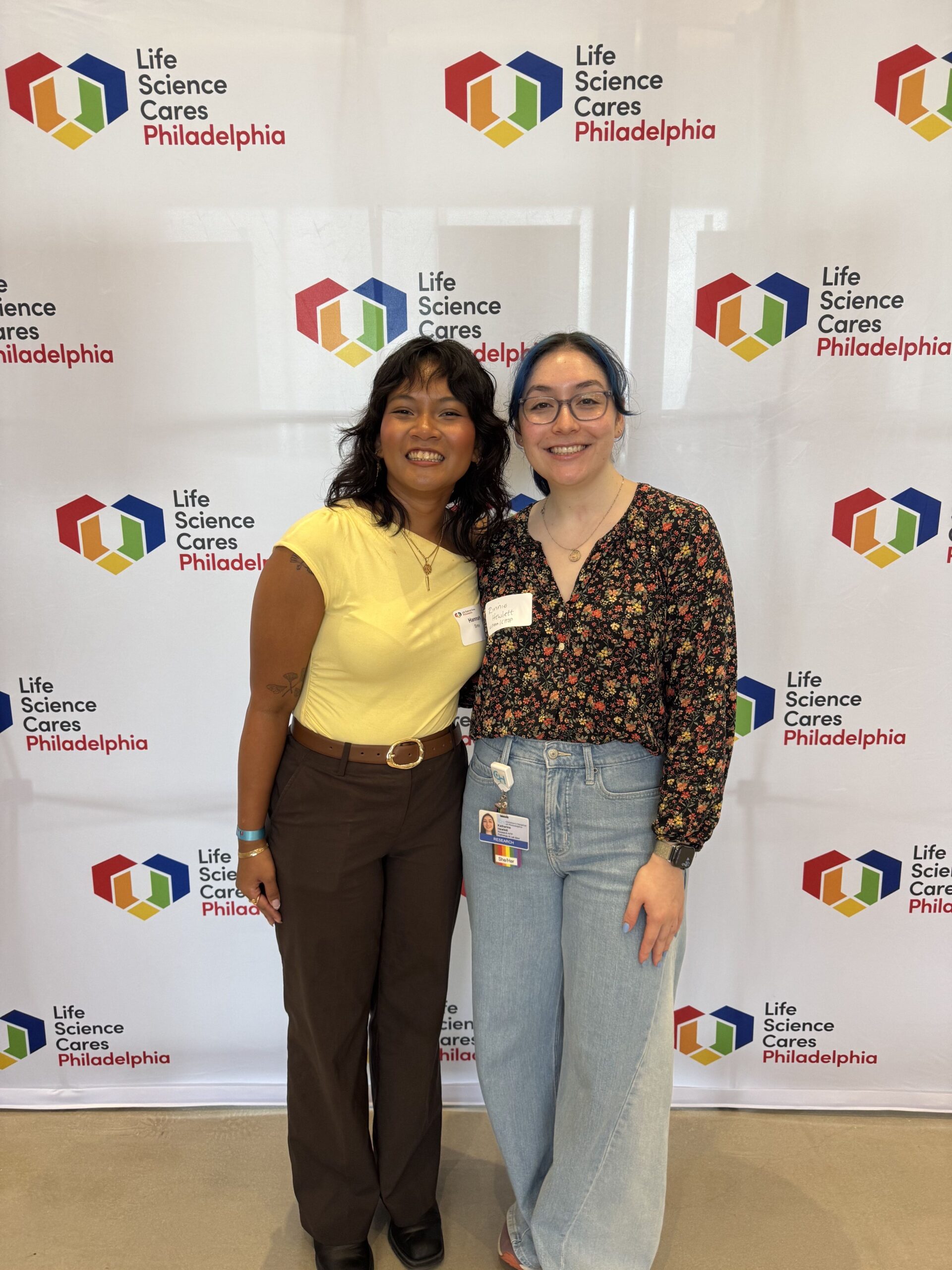 Hannah, the 2026 Project Onramp intern emcee, with her university mentor