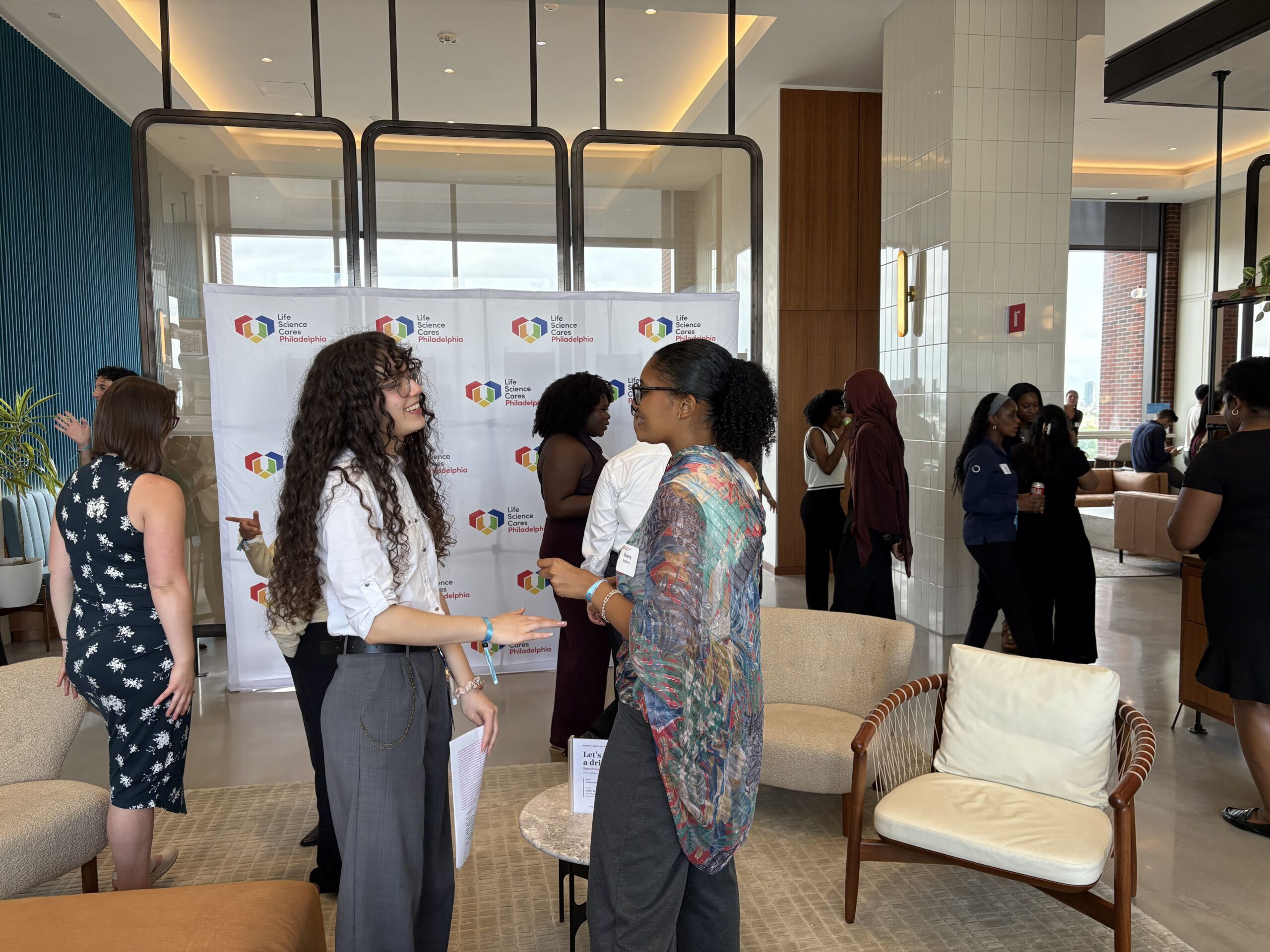 Project Onramp interns networking